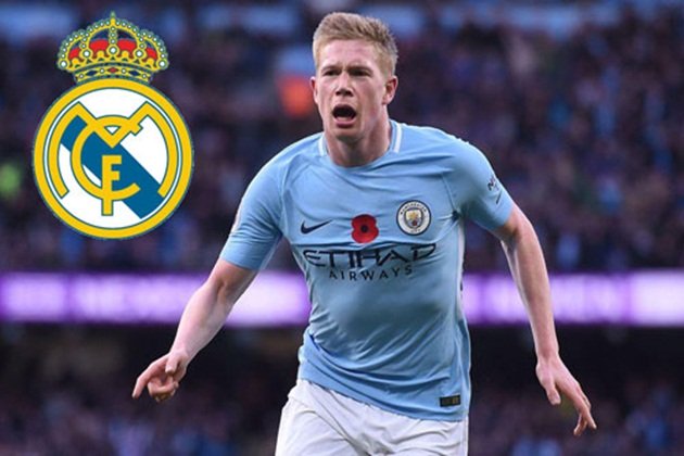 Real chi 200 triệu Euro tậu De Bruyne