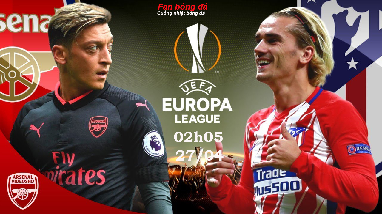 Link sopcast: Arsenal vs Atletico, 02h05 ngày 27/4