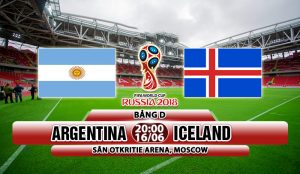 Link sopcast: Argentina vs Iceland, 20h00 ngày 16/6