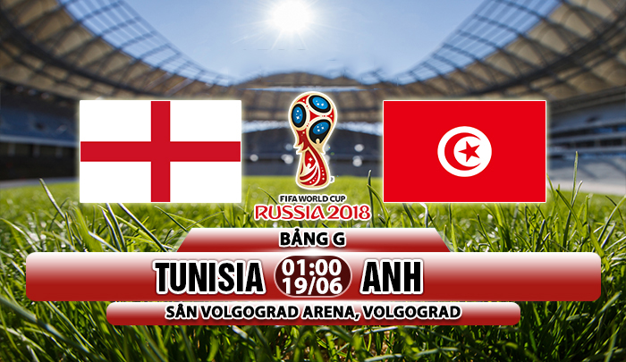 Link sopcats: Tunisia vs Anh, 01h00 ngày 19/6