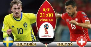 Link sopcast: Thụy Điển vs Thụy Sỹ 21h00 ngày 3/7