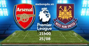 Link sopcast: Arsenal vs West Ham, 21h00 ngày 25/08