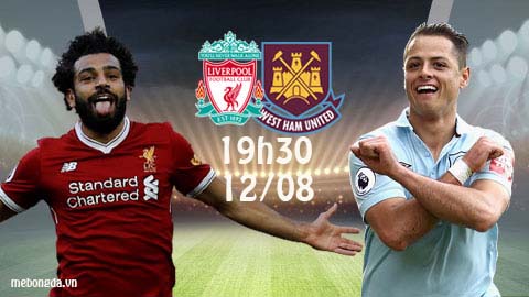 Link sopcast: Liverpool vs West Ham Utd 19h30 ngày 12/8