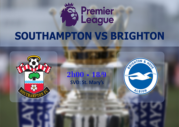 Link sopcast: Southampton vs Brighton 2h00 ngày 18/9