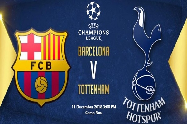 Nhận định Barcelona vs Tottenham (3h00 ngày 12/12)