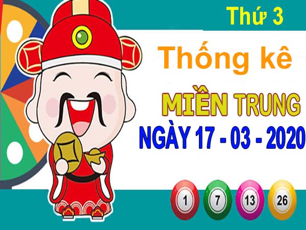 Thống kê XSMT ngày 17/3/2020 – Thống kê KQ xổ số miền Trung thứ 3