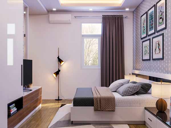 Phong thủy phòng ngủ cửa không được đối nhau