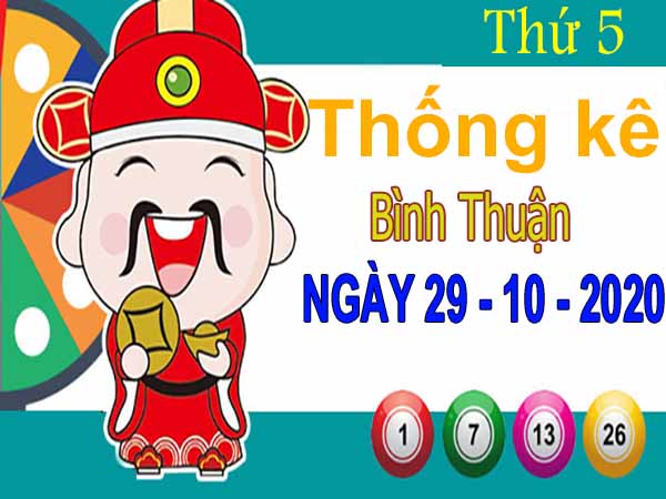 Thống kê XSBTH ngày 29/10/2020 – Thống kê KQXS Bình Thuận thứ 5