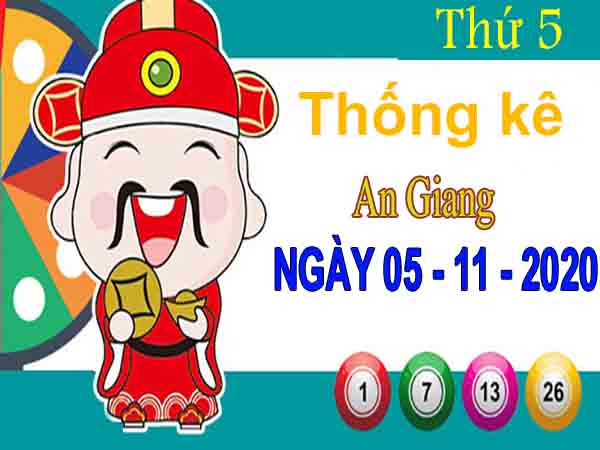 Thống kê XSAG ngày 5/11/2020 – Thống kê KQXS An Giang thứ 5