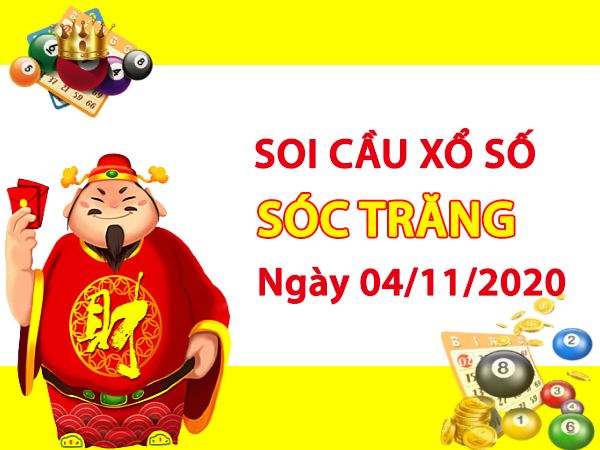 Thống kê XSST ngày 04/11/2020 – Thống kê lô VIP xổ số Sóc Trăng hôm nay