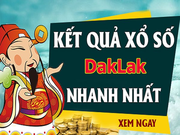 Thống kê XS Daklak chính xác thứ 3 ngày 10/11/2020