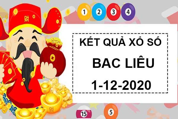 Phân tích kết quả sổ xố Bạc Liêu thứ 3 ngày 1/12/2020