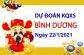 Dự đoán XSBD ngày 22/1/2021