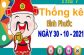 Thống kê XSBP ngày 30/10/2021