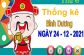 Thống kê XSBD ngày 24/12/2021