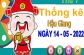 Thống kê XSHG ngày 14/5/2022