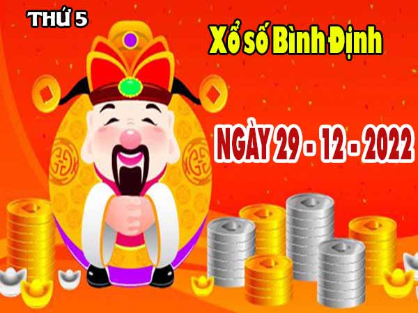 Thống kê XSBDH ngày 29/12/2022 – Thống kê xổ số Bình Định thứ 5