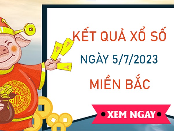 Thống kê SXMB ngày 5/7/2023 thống kê VIP miền Bắc thứ 4