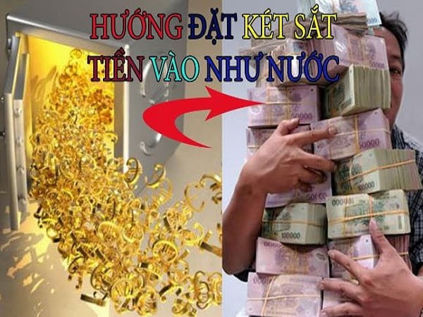 Hướng đặt két sắt trong phòng ngủ theo phong thủy